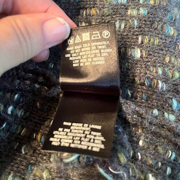 Moth Anthropologie Blue, Green, Gray cardigan size S - Picture 5 of 10